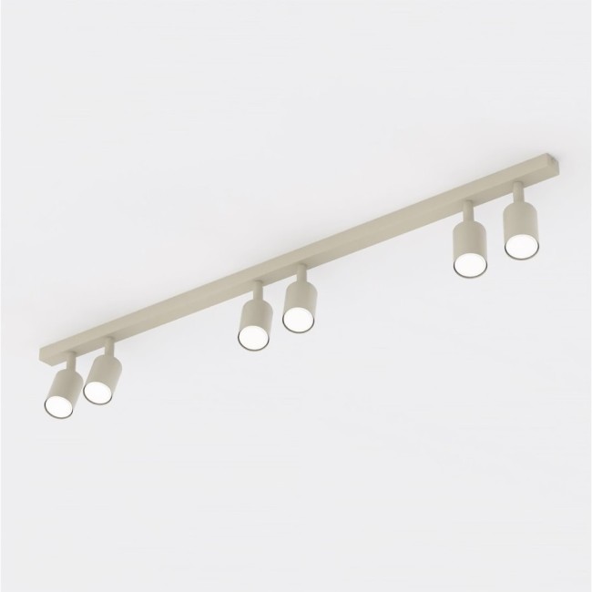 Regleta de techo Nestos Beis (6 luces)