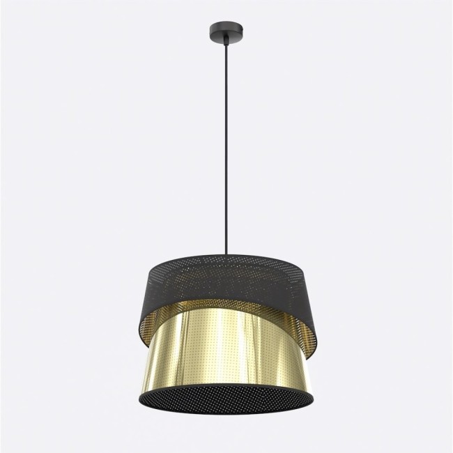 Lámpara de techo Tareto Negro+Oro