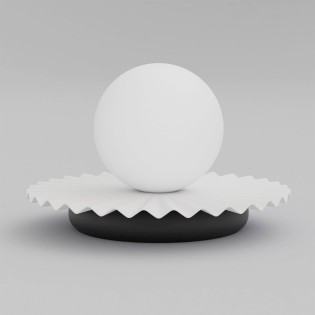 Lámpara de mesa Drino Blanco