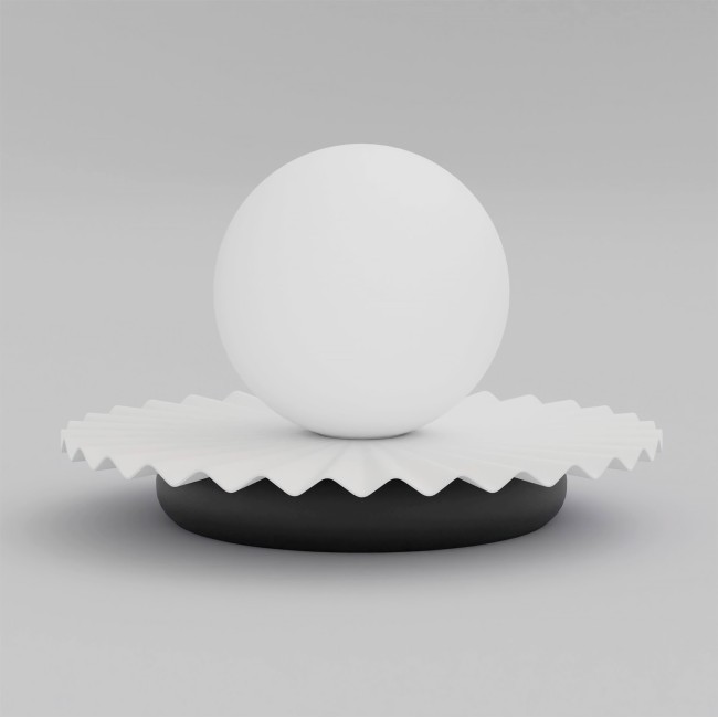 Lámpara de mesa Drino Blanco