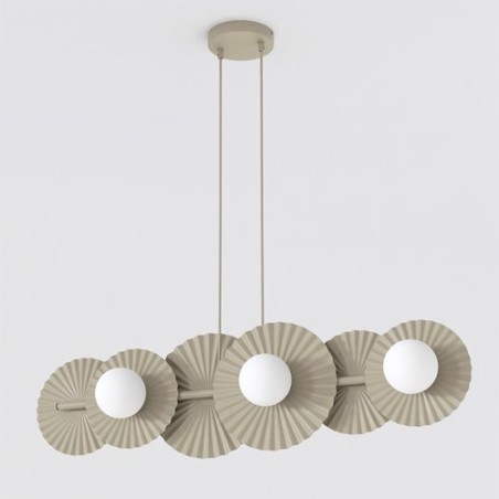Lámpara de techo Drino Beis (6 luces)