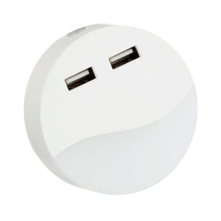 Quitamiedos LED Crepuscular Redondo (0,5W)