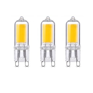 Blíster 3 x Bombilla LED G9...