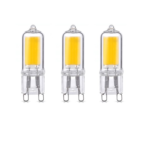 Blíster 3 x Bombilla LED G9 (2W)