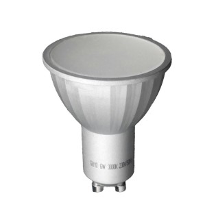Bombilla LED Dicroica GU10 Luz cálida (6W)