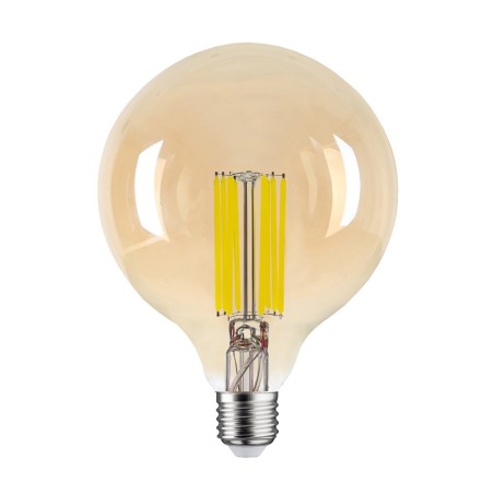 Bombilla LED E27 G125 Oro Clase A (7W)