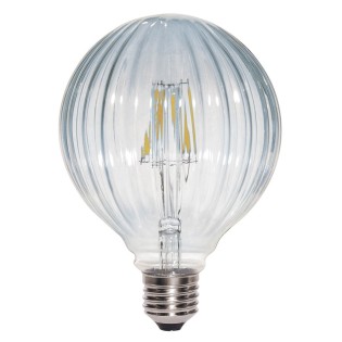 Bombilla Decorativa LED E27 Globo Clara (6W)