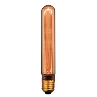 Bombilla decorativa forma Tubo de filamento LED E27