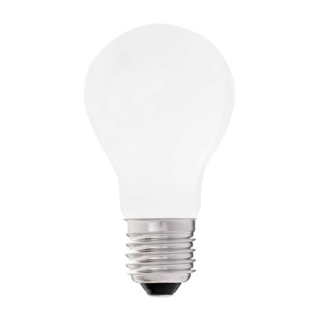 Bombilla LED E27 mate estandar 7W (luz cálida)