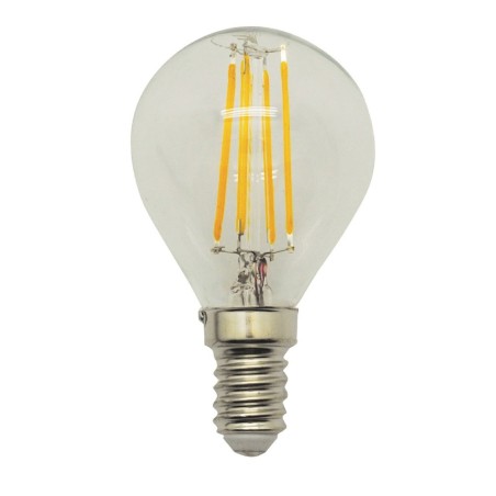 Bombilla LED Esférica E14 Mate (4W)