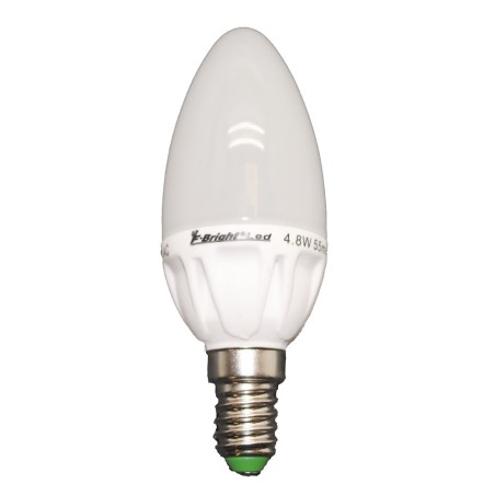 Bombilla LED Vela cerámica E14 luz cálida (5.2W)