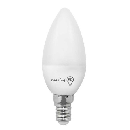 Bombilla LED vela neutra (4W)