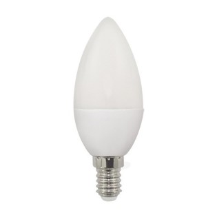 Bombilla LED Vela E14 luz fría (6W)
