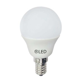 Bombilla LED Esférica E14 6000ºK (5.2W)