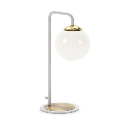 Lámpara de mesa Moteo Blanco-Oro