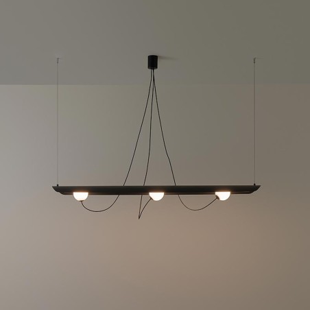 Lámpara colgante Wire (3 luces)