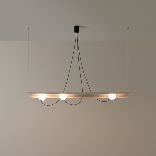 Lámpara colgante Wire (3 luces)