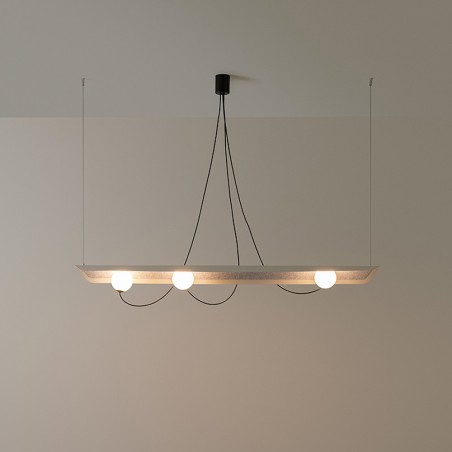 Lámpara colgante Wire (3 luces)