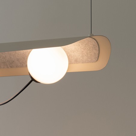 Lámpara colgante Wire (3 luces)
