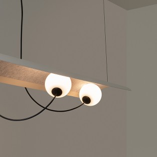 Lámpara colgante Wire (3 luces)
