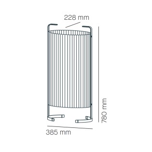 Lámpara para exterior Amid 78 II