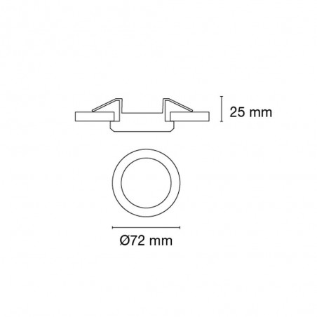  	Empotrable Aluminium II