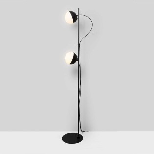 Lámpara de pie LED Half (2 luces)
