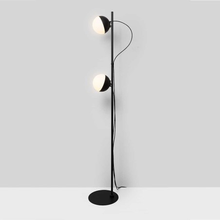 Lámpara de pie LED Half (2 luces)