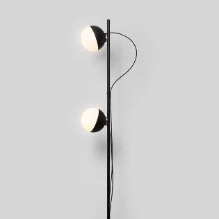 Lámpara de pie LED Half (2 luces)