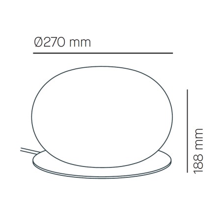 Lámpara de mesa Knock 27
