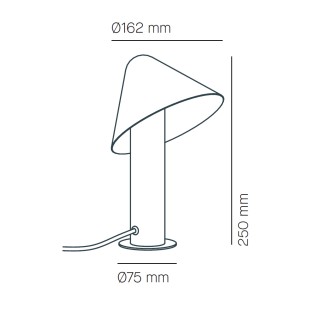 Lámpara de mesa Shita