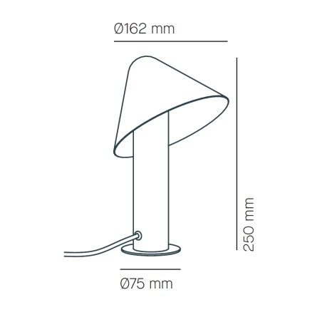 Lámpara de mesa Shita