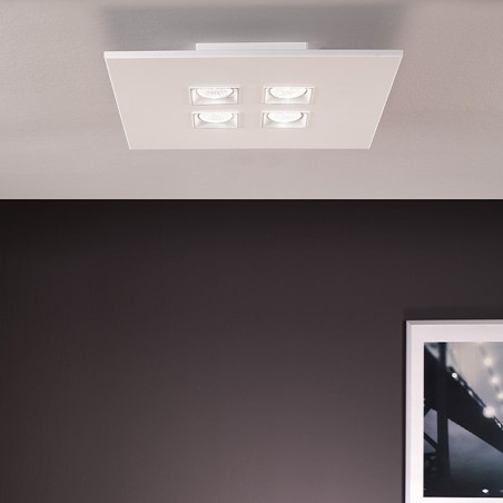 Plafón de techo Polifemo II (4 luces)