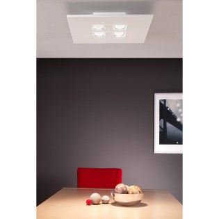 Plafón de techo Polifemo II (4 luces)