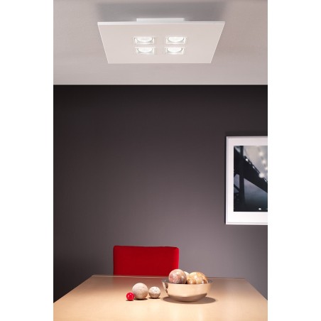 Plafón de techo Polifemo II (4 luces)