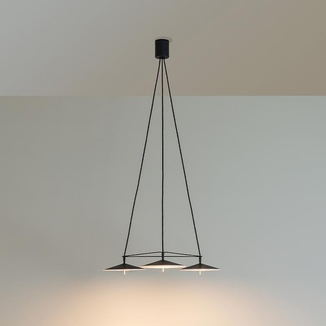 Lámpara colgante LED Pla (3x15W)
