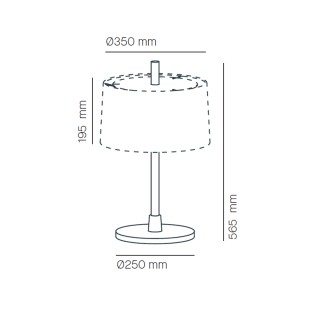 Lámpara de mesa Linood