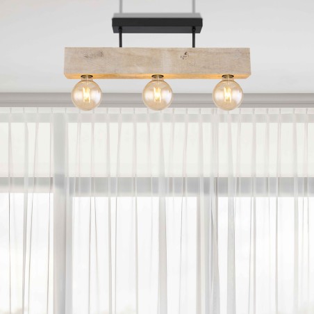 Regleta de techo Adalie (3 luces)