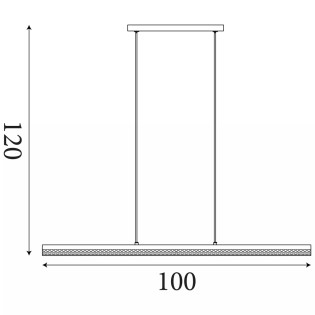 Lámpara de techo LED Madeleine (12W)