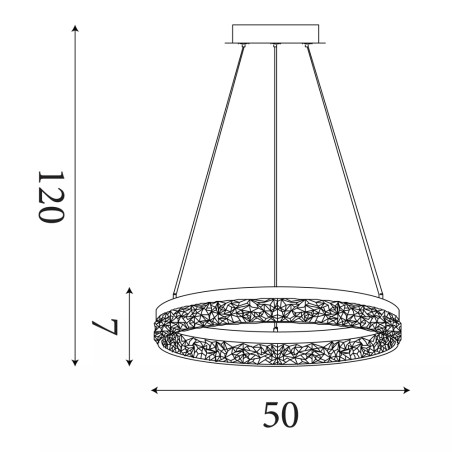 Lámpara de techo LED Madeleine (25W)