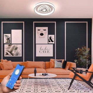 Plafón de techo LED Togo CCT Dim (110W)