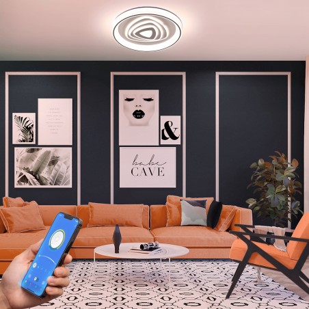 Plafón de techo LED Togo CCT Dim (110W)