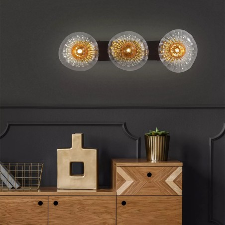Aplique de pared Sunbeam (3 luces)