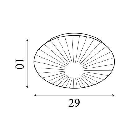 Plafón de techo LED Malta CCT (16W)