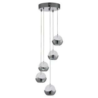Lámpara colgante LED Iceball (5x6W)