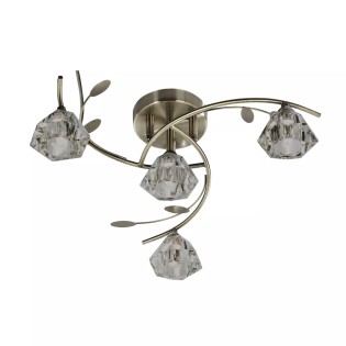 Plafón de techo Sierra (4 luces)
