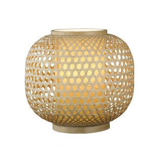 Lámpara de mesa de bambú Zen