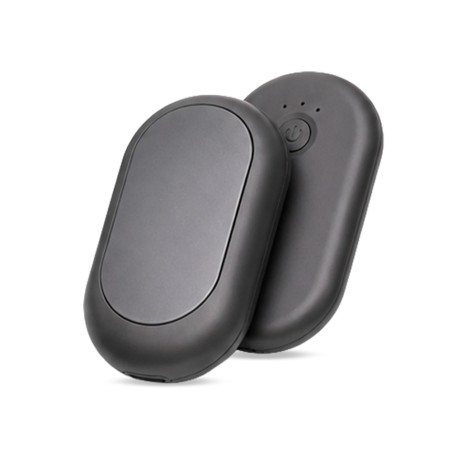 Calentador de manos recargable 2 en 1 Negro Lymo