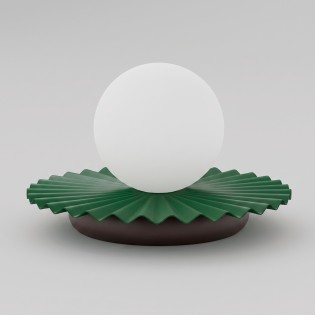 Lámpara de mesa Drino Verde Oliva