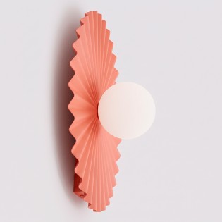 Aplique de pared Drino L Coral